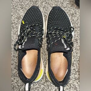 Sorel Black and Yellow Men's Sneakers